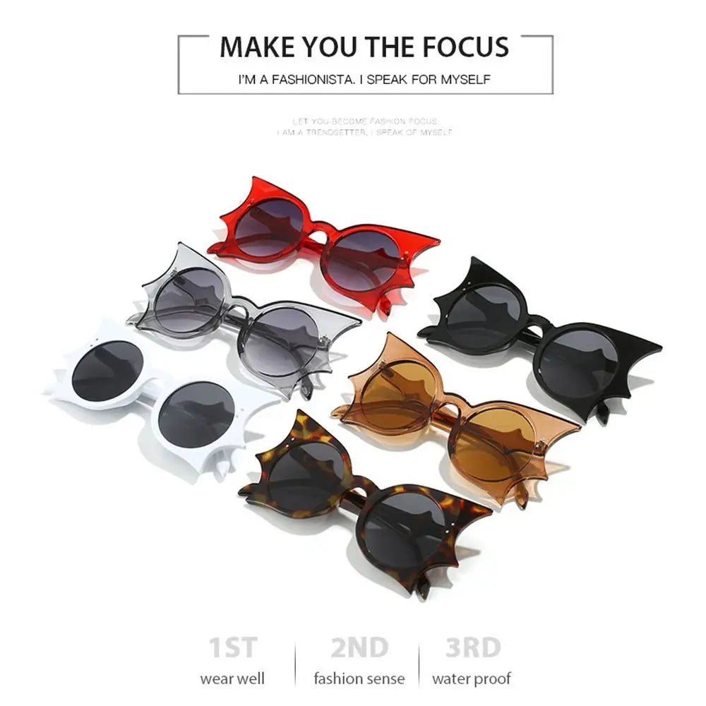 Unique Bat-Shaped Sunglasses