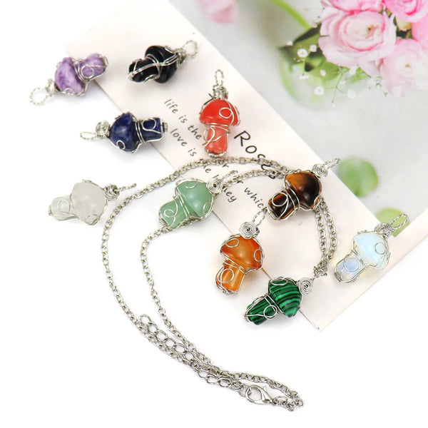 Crystal Pendant Necklace for Women