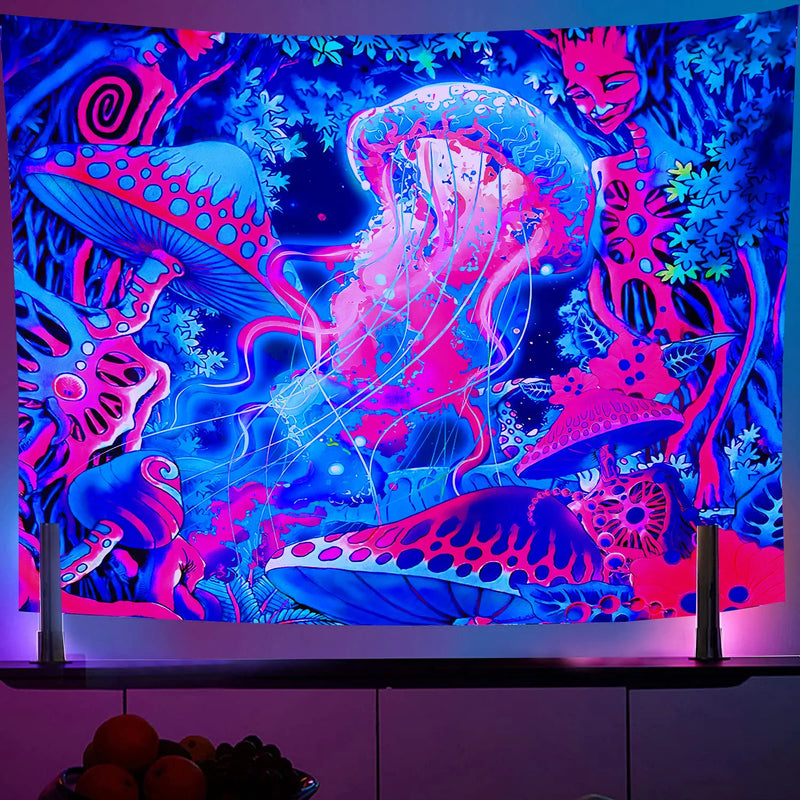 Hanging UV Reactive Tapestry