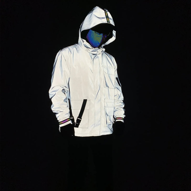 Colorful Reflective Men's Jacket