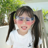 Baby Outdoor Rimless Sun Glasses