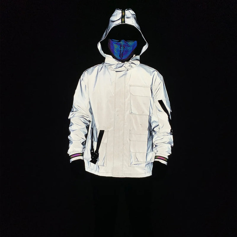 Colorful Reflective Men's Jacket