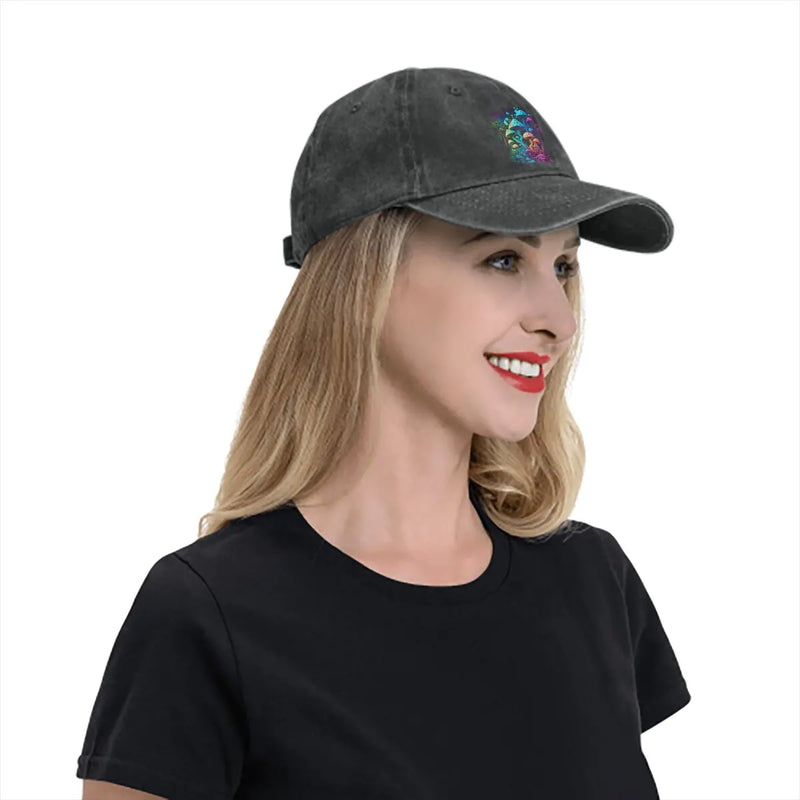 Sun Visor Psychedelic Cap