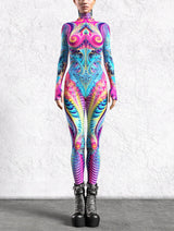 Multicolor Bodysuit For Women