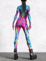 Multicolor Bodysuit For Women