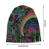 Trippy Psychedelic Neon Pastel Goth Bonnet Hat