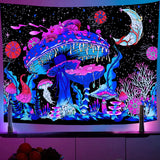 Hanging UV Reactive Tapestry