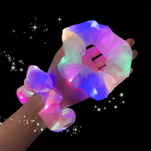 LED Luminous Scrunchies Hairband